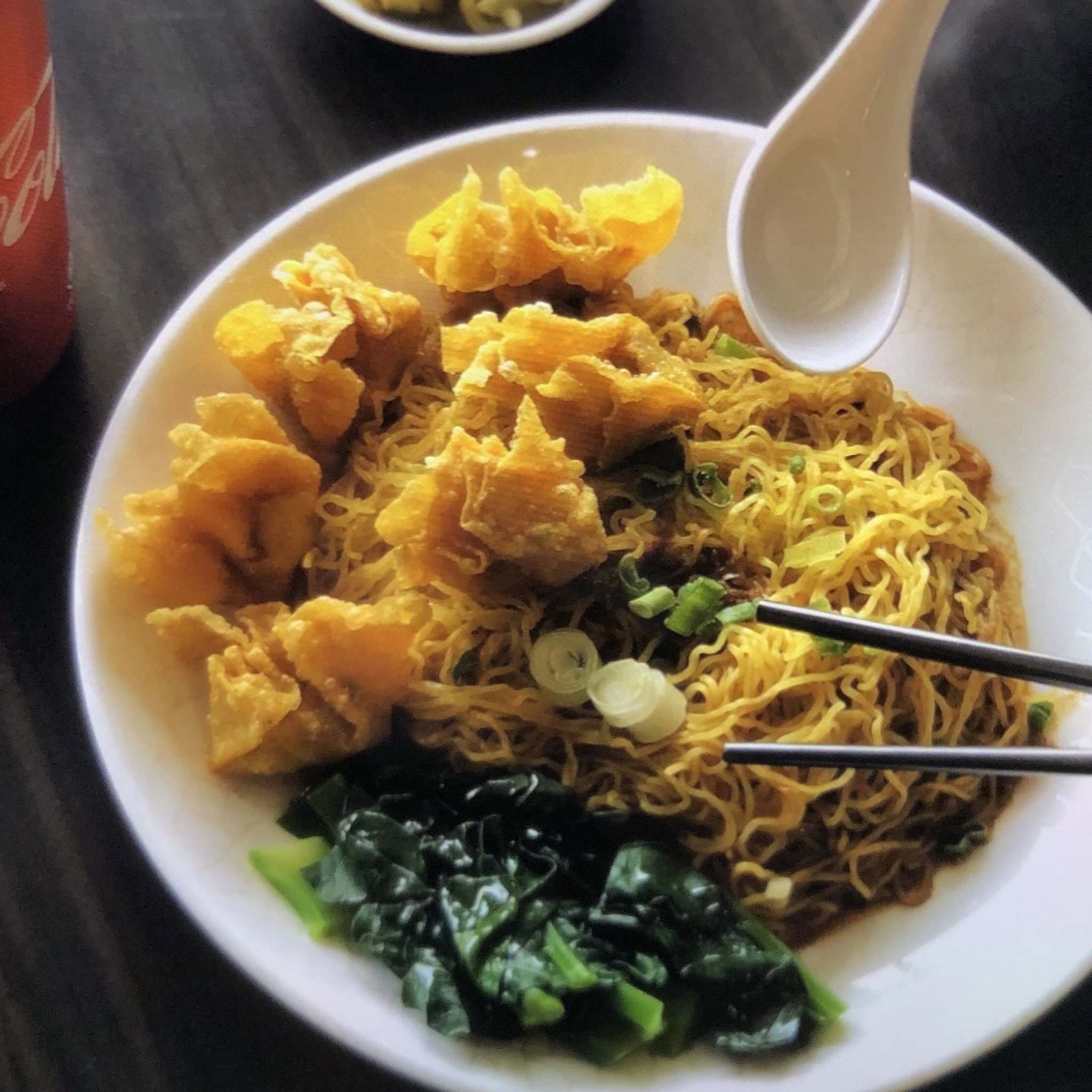 Fried Wanton Noodle (Chicken) 炸云吞面(鸡)_0