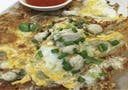 Omlette with oyster