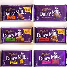 Cadbury Dairy Milk Assorted 160g (Dairy Milk, Fruit and Nut, Hazel Nut)_0