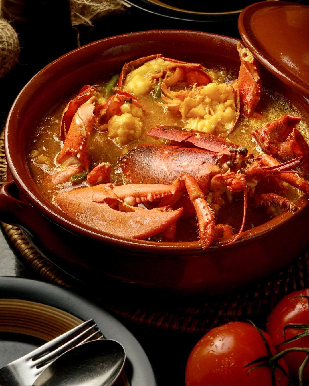 Catalan Arroz Caldoso de ‘Vivo’ Bogavante