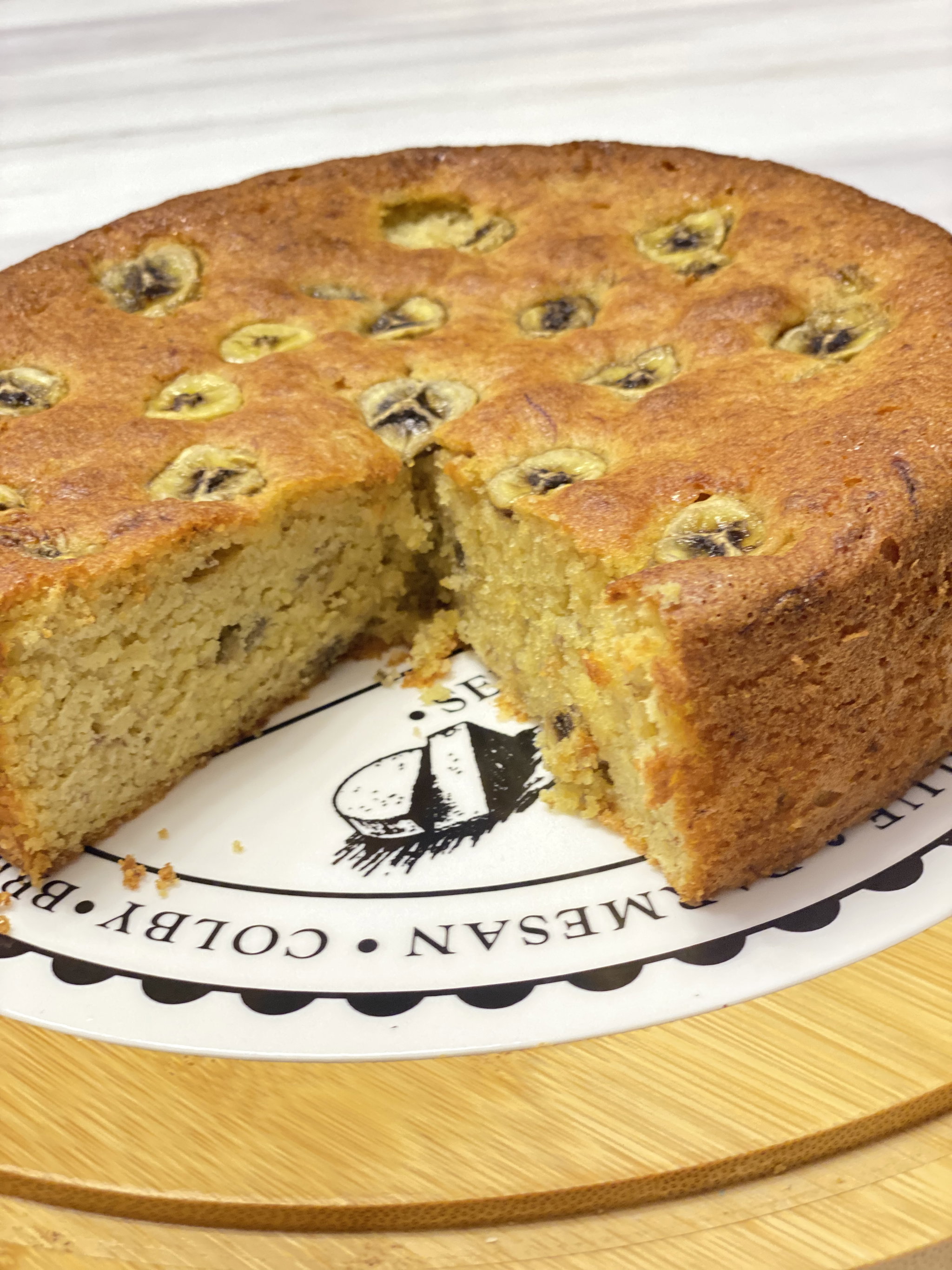 Keto | Low Carb 🍌 Banana Butter Cake 8”_0