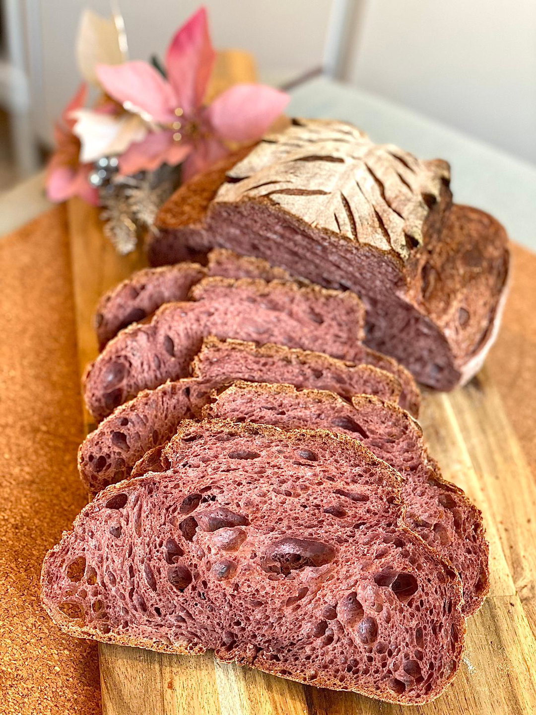 "Ube" Purple Sweet Potato Sourdough