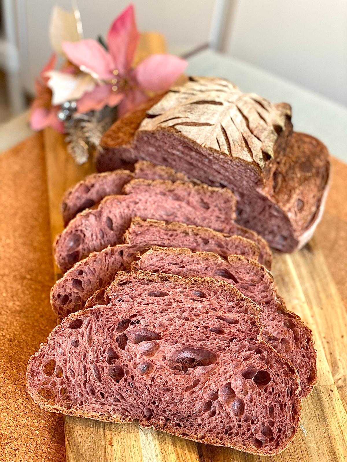 "Ube" Purple Sweet Potato Sourdough_0