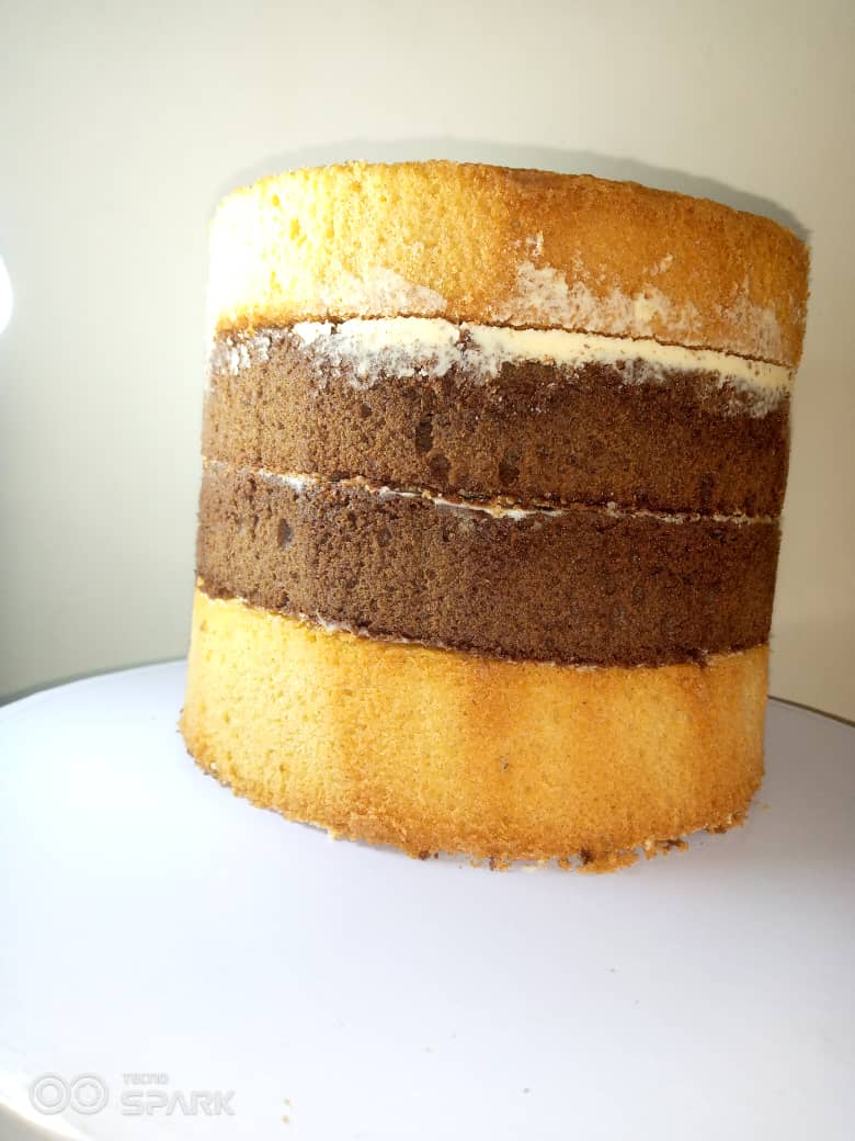 Uncoated Cake