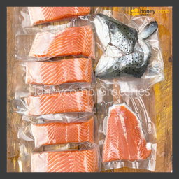 Norwegian Salmon (Sashimi Grade) (2.1-2.25KG Half Fish) 