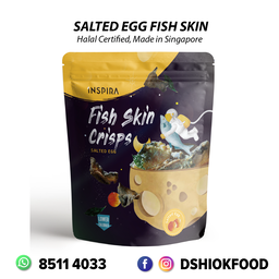 Fish Skin Crisps