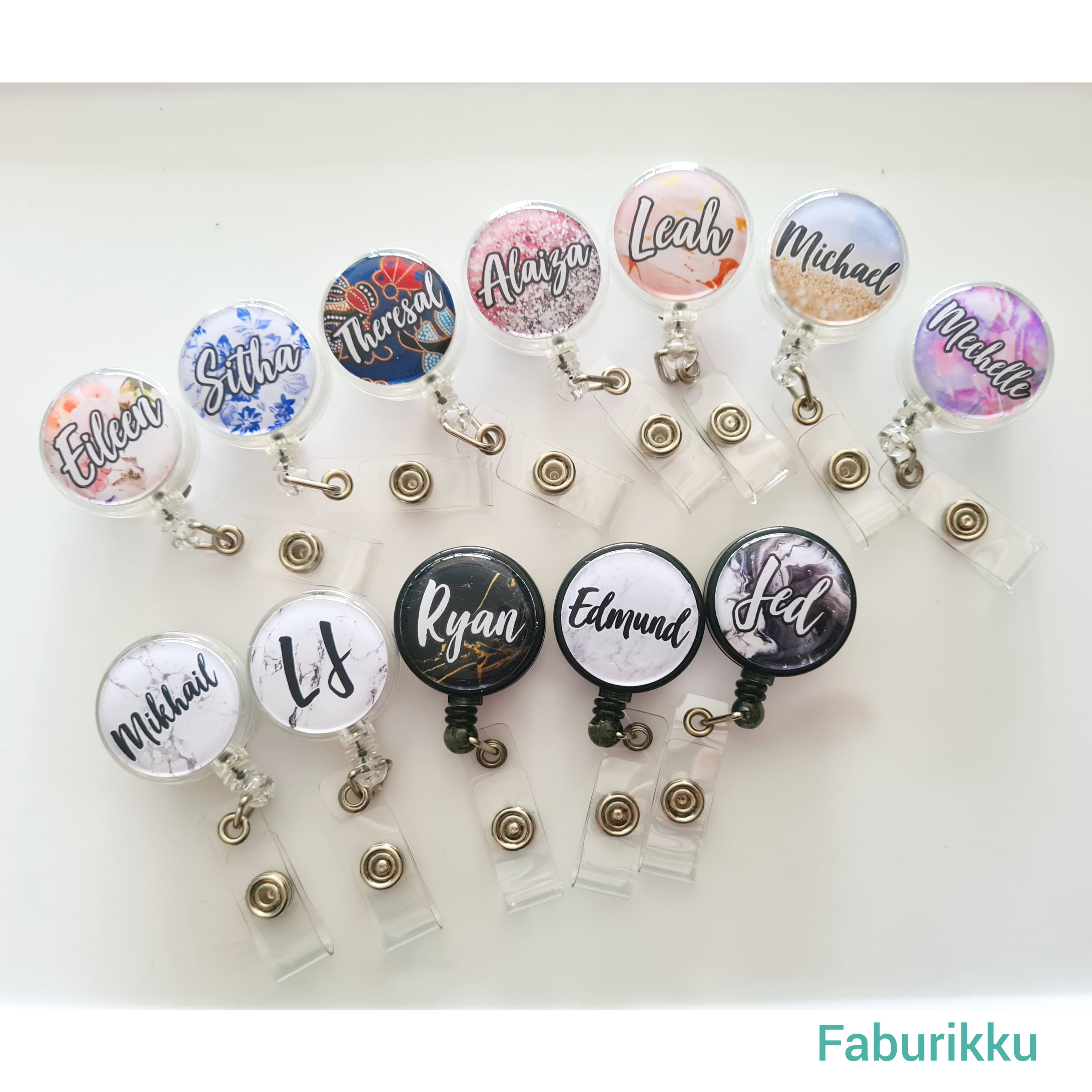 Personalise Badge Reel (Clip-On)_0