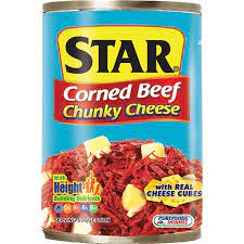Star corn beef Chuncy CHEESE 175G_0