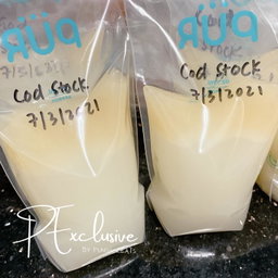 Wild-caught France Codfish Milky Bone Stock 200ml For Confinement / Nursing Mums