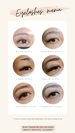 Eyelashes services