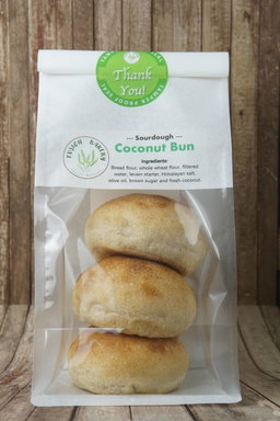 Coconut Sourdough Soft Bun