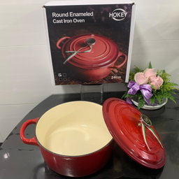 Hokey Round Enameled Cast Iron Oven 珐琅锅 24cm 