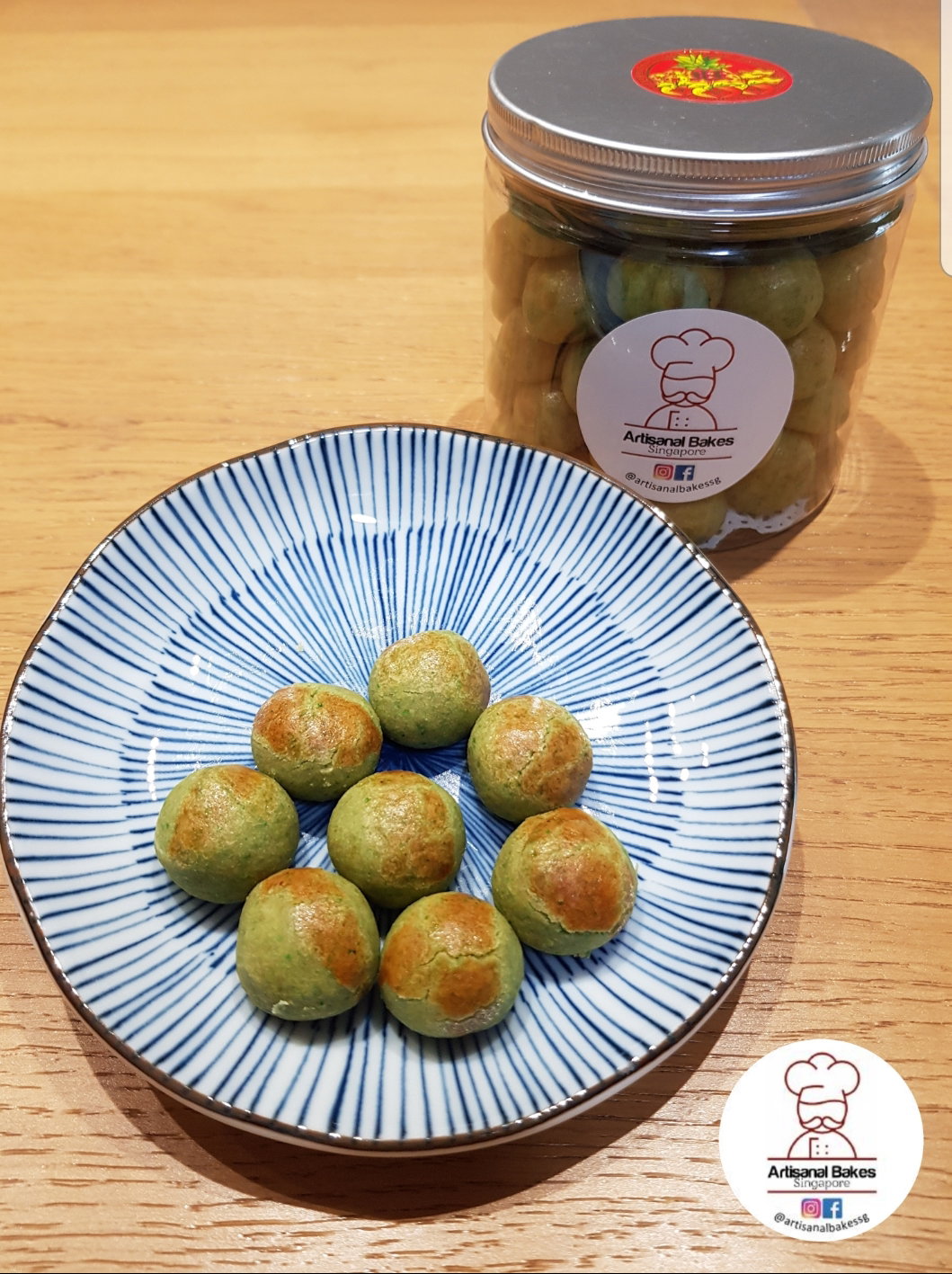 Green Pea Cookies (~400g)