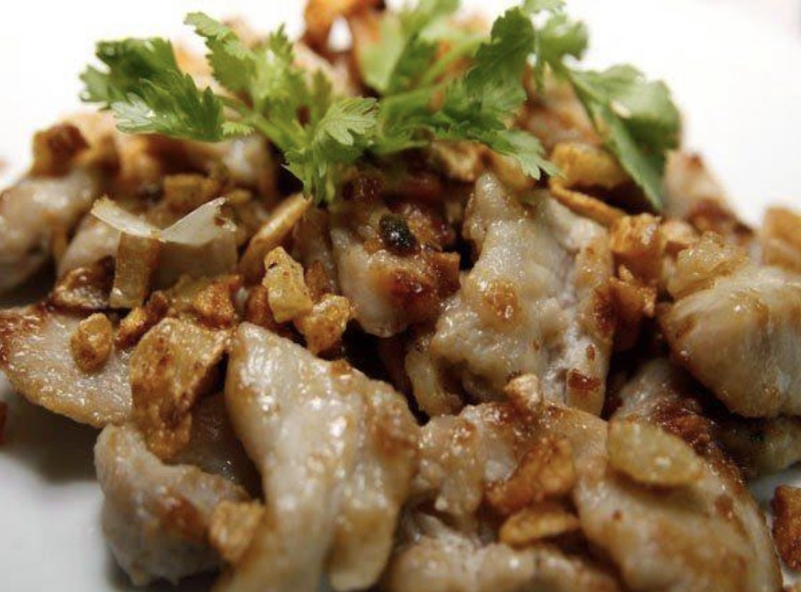 Thai stir fry garlic pork_0