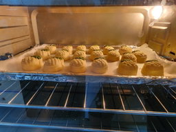 Mini cranberry pineapple tart