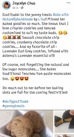 Dark brown sugar cookies (5 flavours) (Top seller)