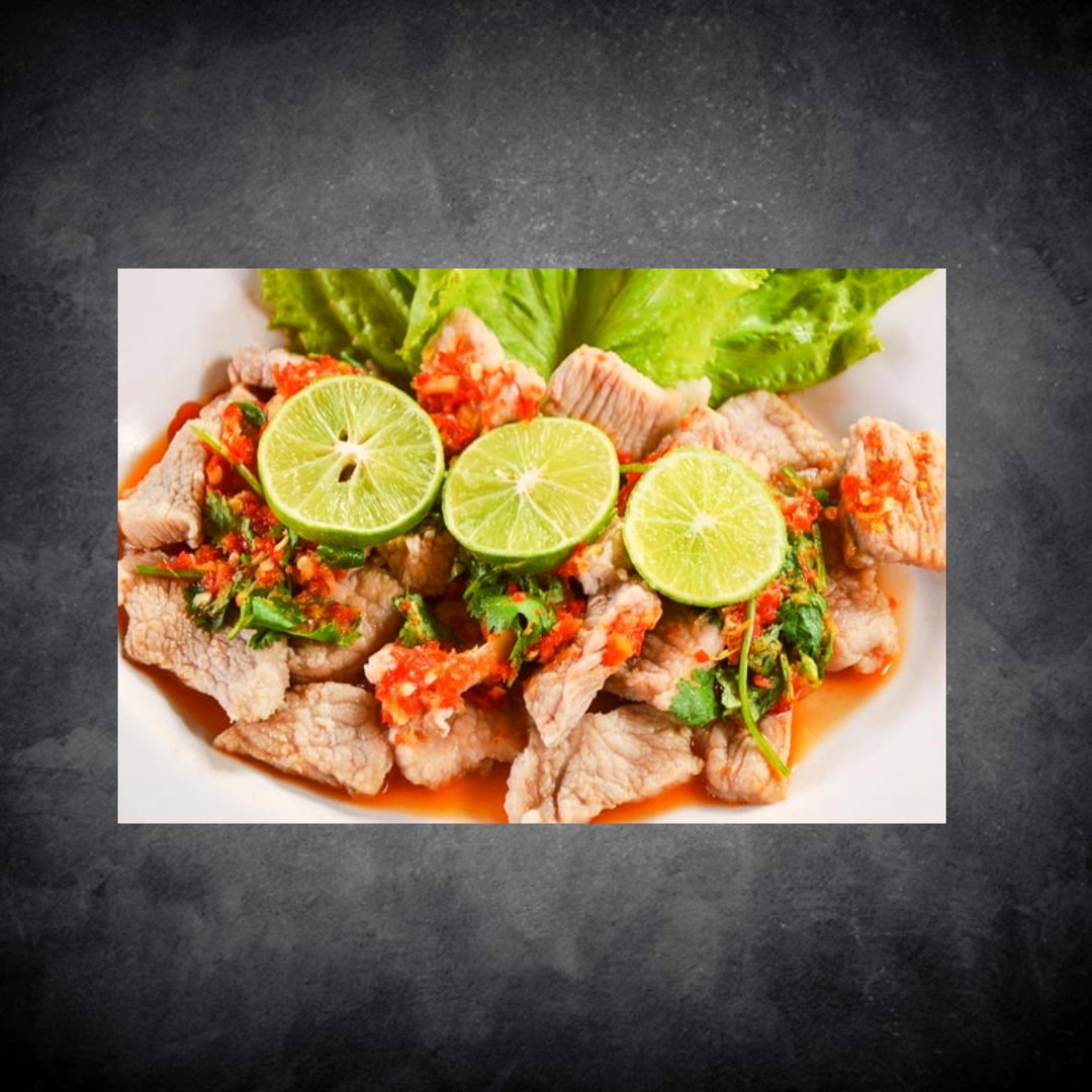 Boiled Pork With Lime