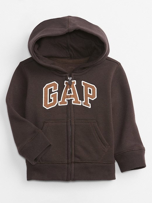 Zip Hoodie in Coffee_0