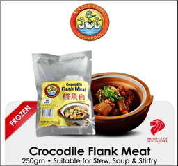 FROZEN CROCODILE MEAT