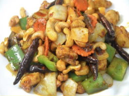 Stir fry chicken with cashew nuts