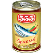555 Spanish Sardines in Oil