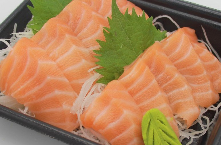 Salmon Sashimi Tray (10pcs)_0