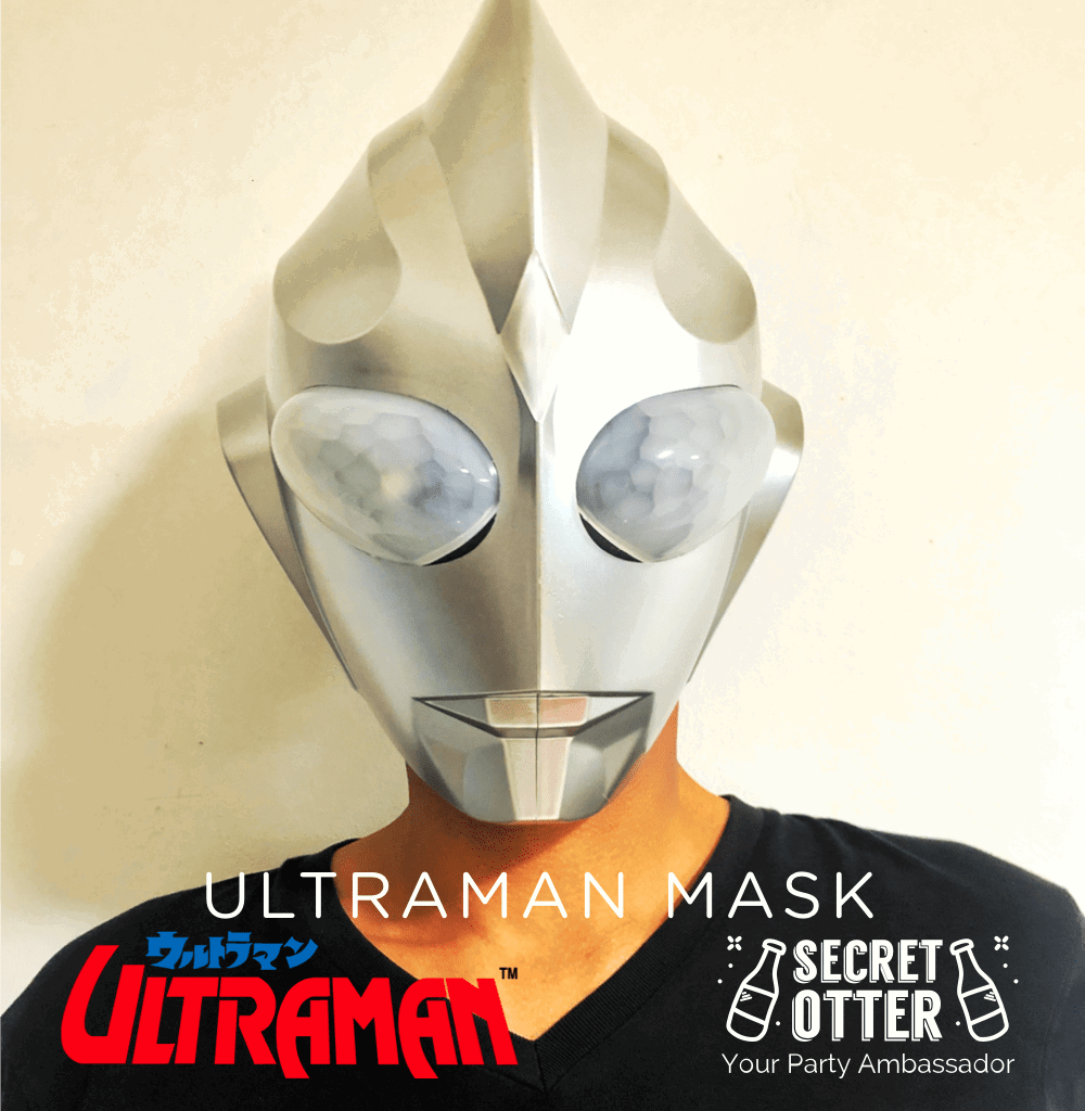 Ultraman full face mask with LED Glowing Eyes!_1