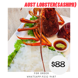 AIR FLOWN LIVE AUSTRALIAN LOBSTER SASHIMI 生猛澳龙刺身 (600G)