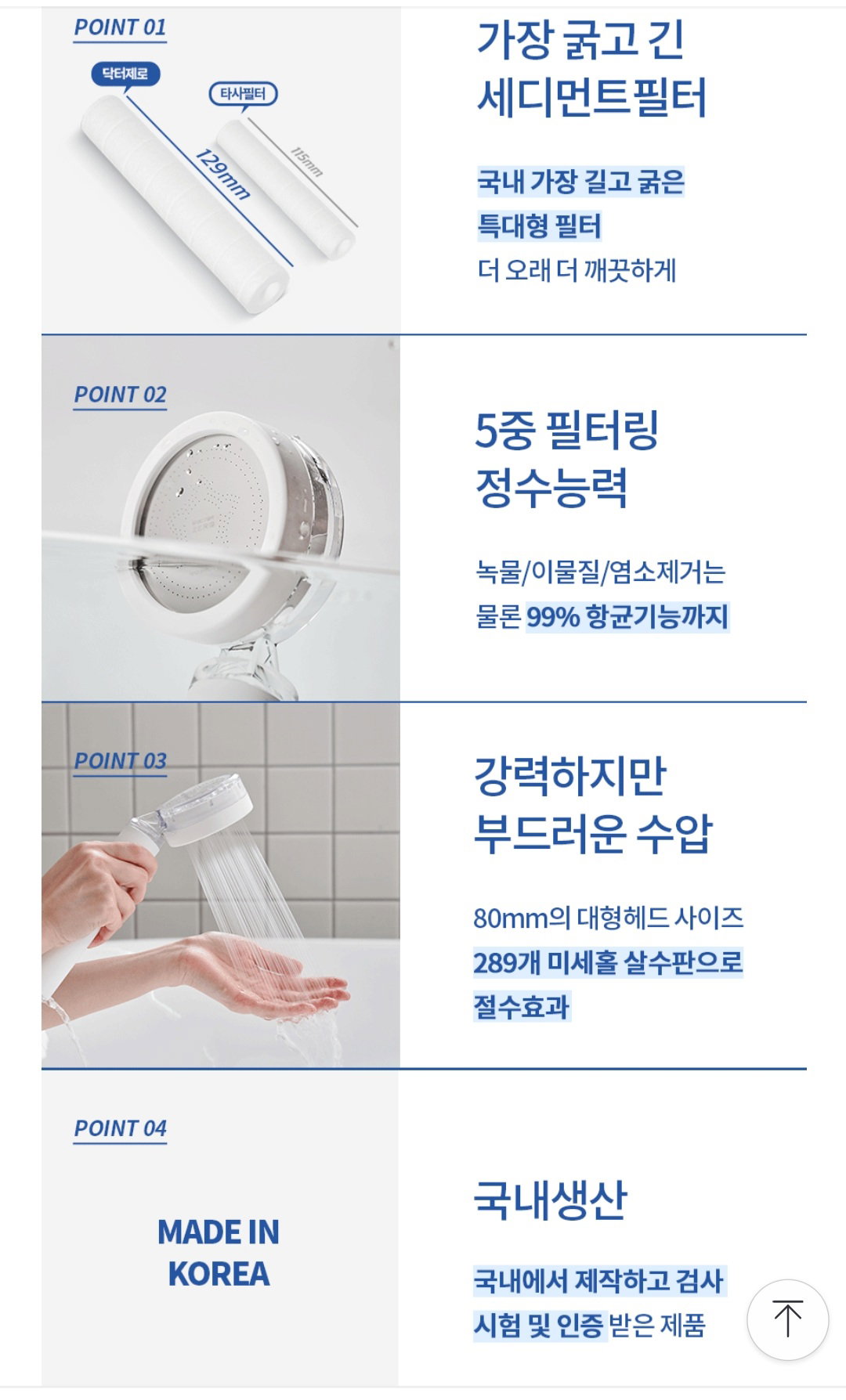 닥터제로5중필터샤워기(샤워헤드본체+필터3개포함)_3