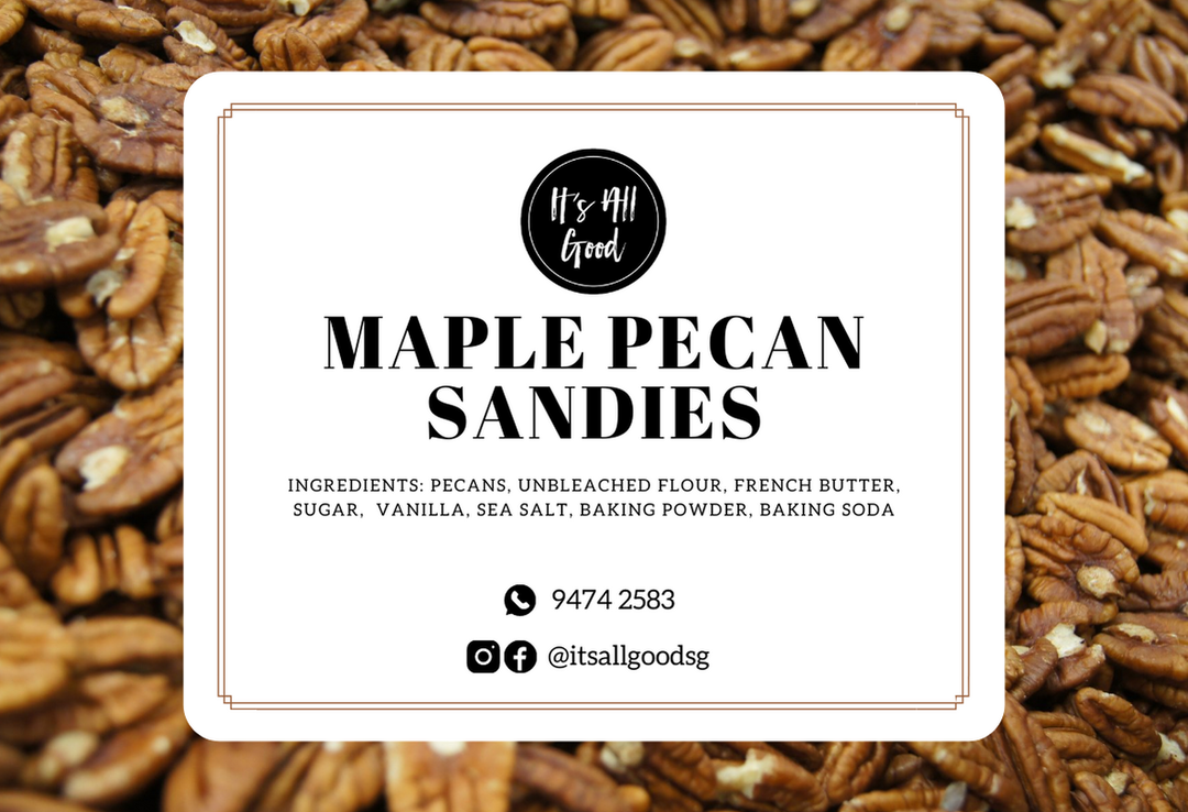 Maple Pecan Sandies