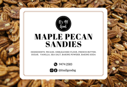 Maple Pecan Sandies