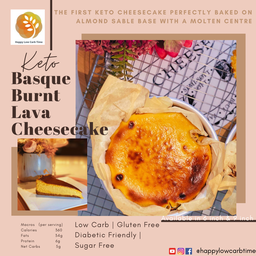 Basque Burnt Lava Cheesecake
