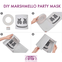 Made your own DJ Party Mask