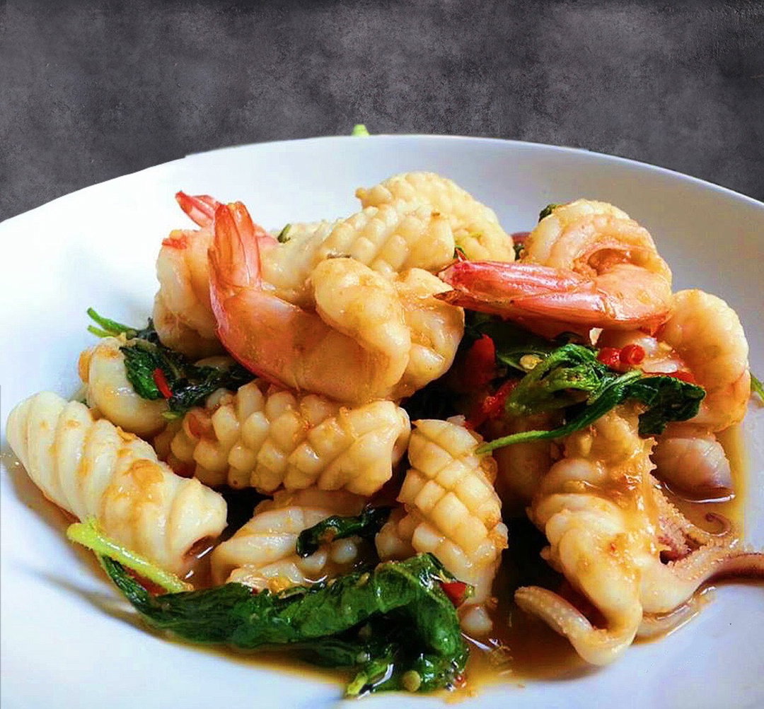 Thai Basil Seafood