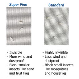 Custom Made Velcro Window Insect/Cat Net