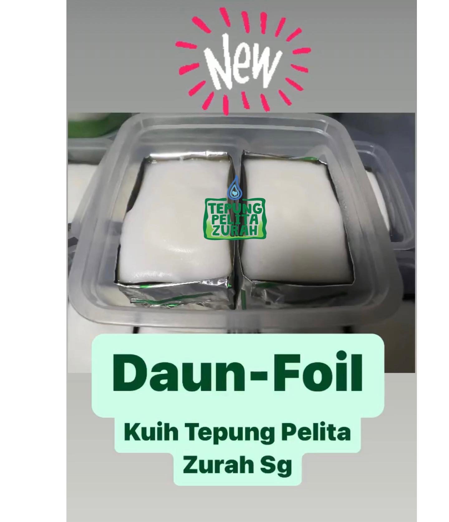 🔸  50 pcs Daun-Foil Tepung Pelita Kukus_0