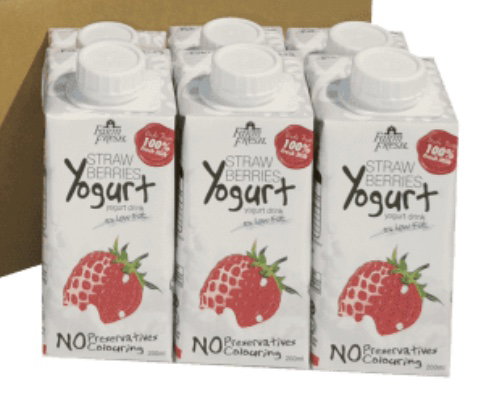 Strawberries Yogurt Drink (24packs x 200ML)