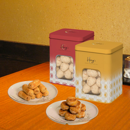 Grow and Prosper Bundle (1xPineapple Tarts + 1xPeanut Cookies) 升升發精美礼包 (1x凤梨酥 + 1x香酥花生饼)