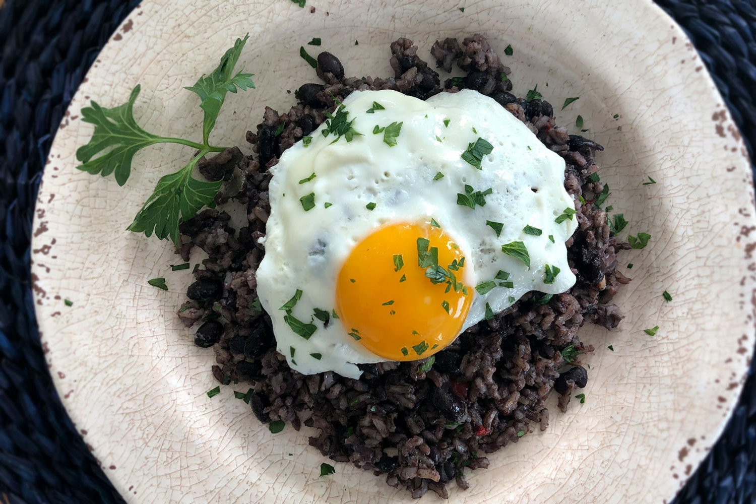  Gallo Pinto with Eggs & Cheese_0