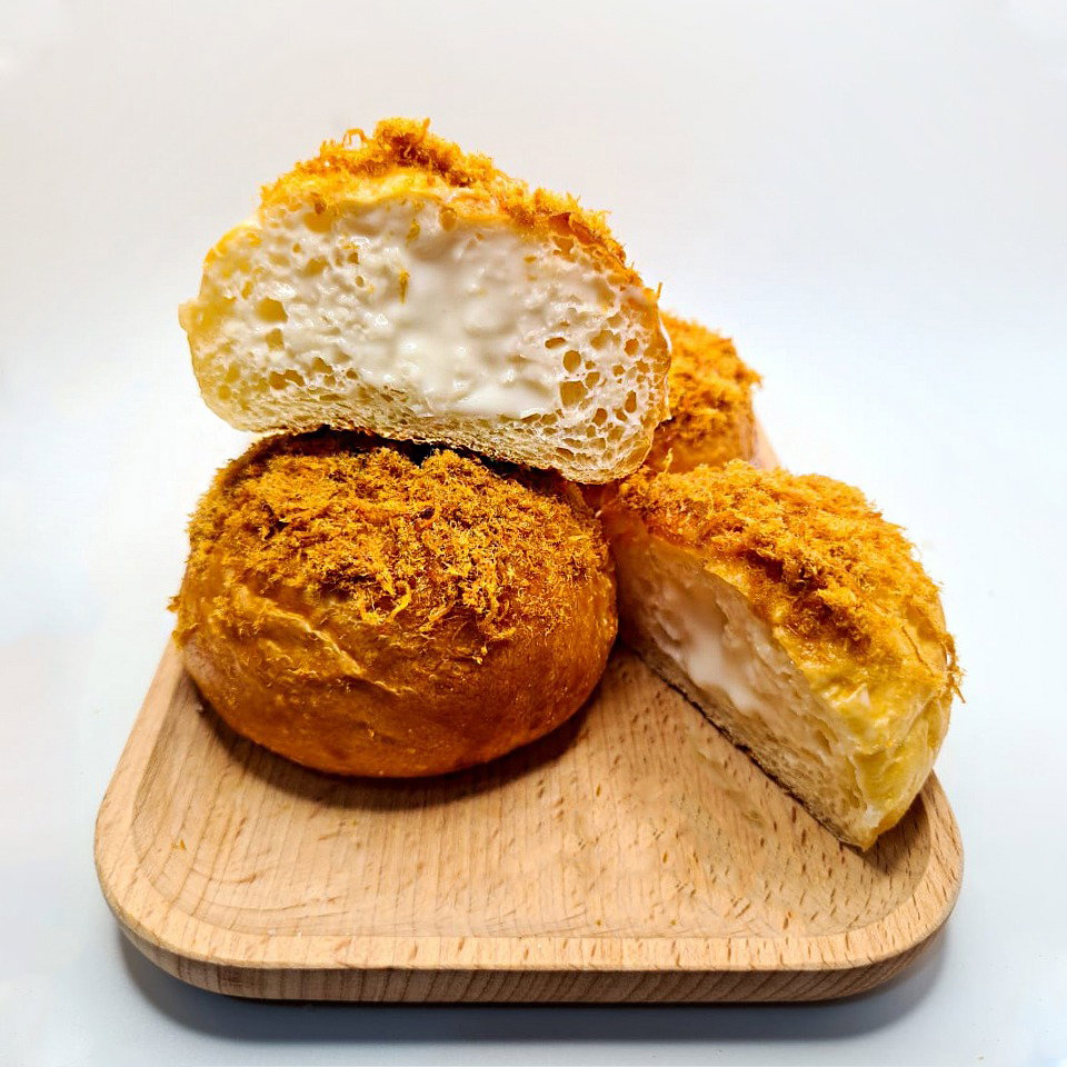 Chicken Floss Bun (1 piece) (SOLD OUT)