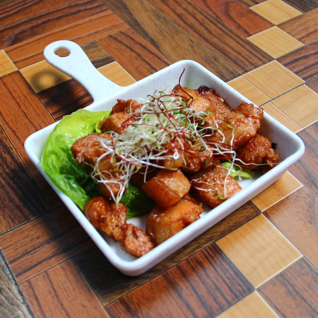 Spicy Pork Belly Cube