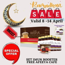Set Imun Booster (Cafe Afeeya + 6 Diffenz)