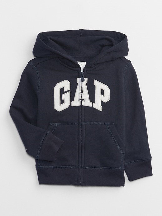 Zip Hoodie in Blue Galaxy