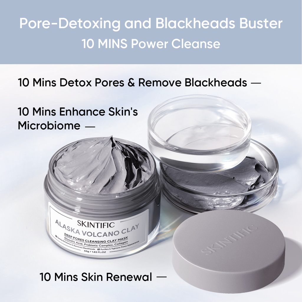 Skintific Alaska Volcano Clay Deep Pores Mask 55g
