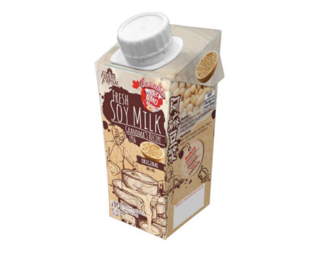Fresh Soy Milk (24packs x 200ML)_0