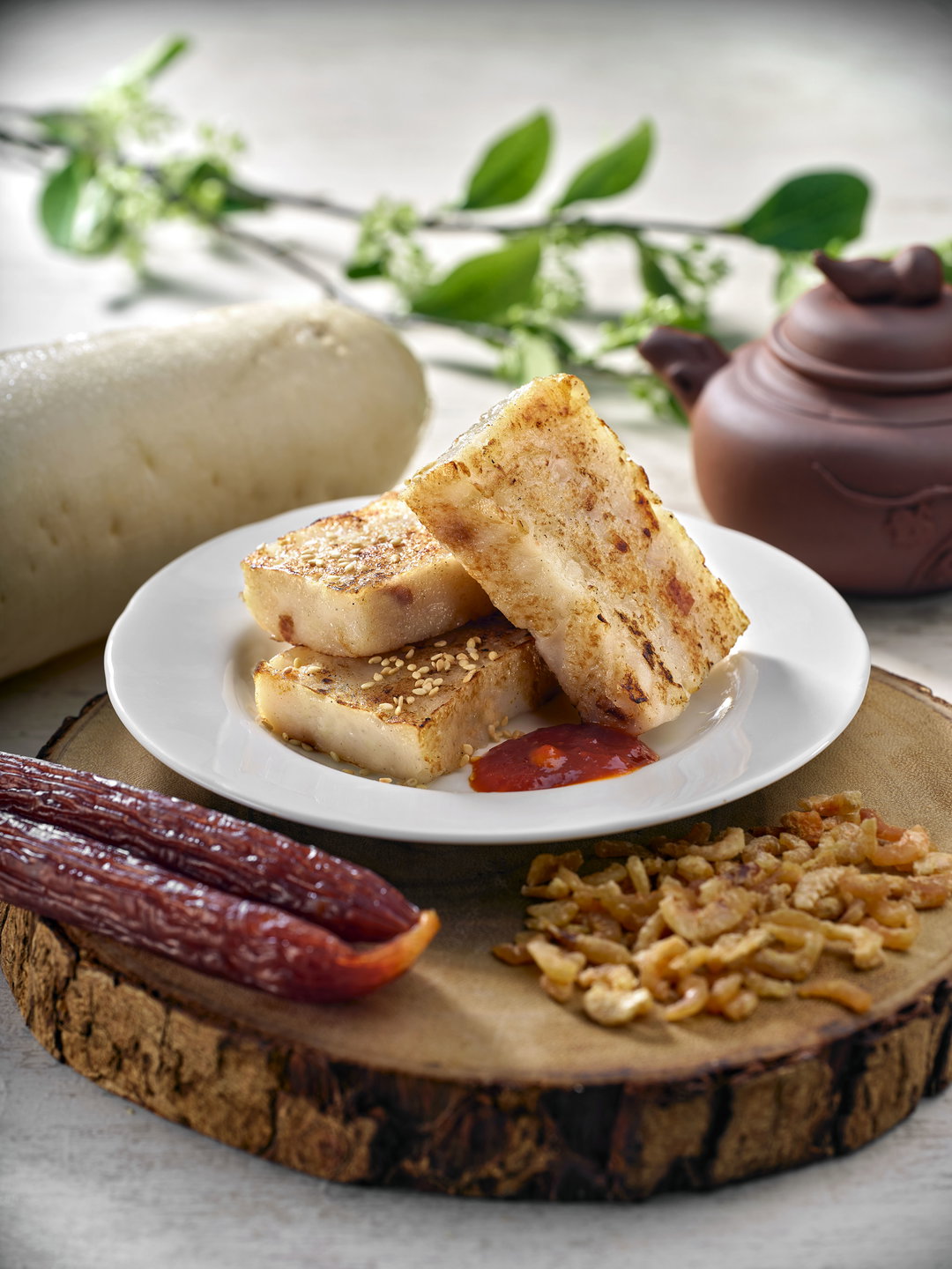 Radish cake (3 pieces) 招牌萝卜糕3片