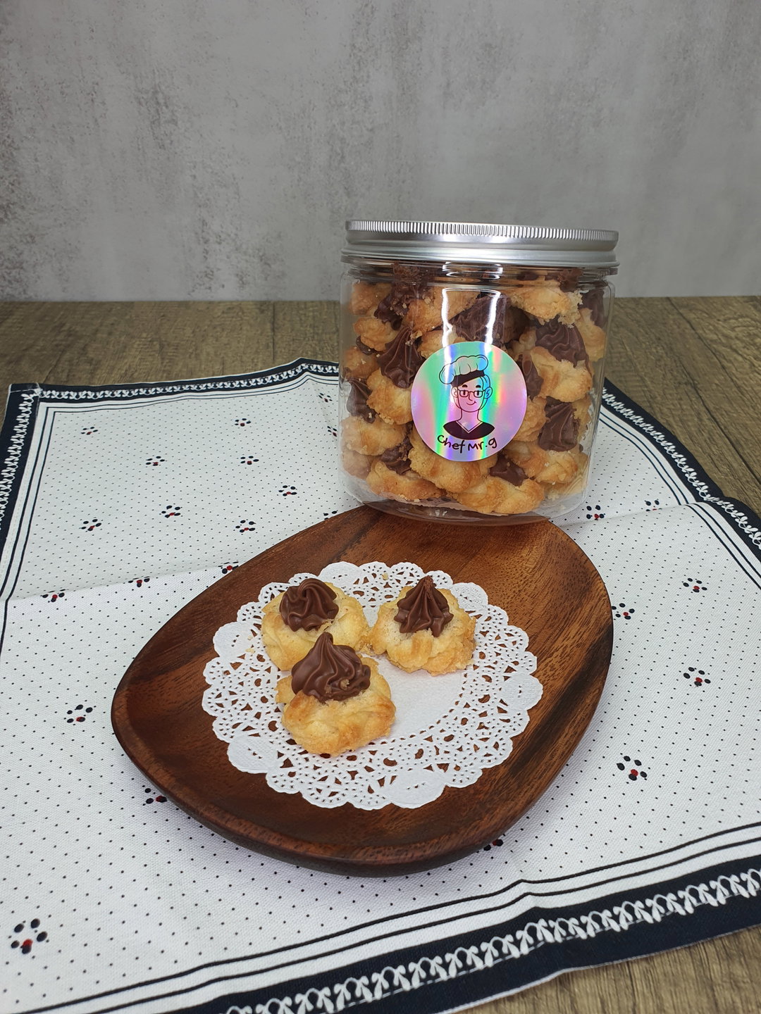 Nutella Butter Cookies (36pc)