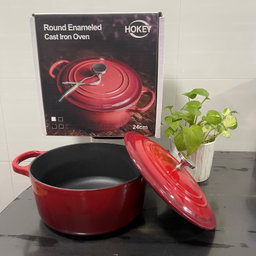 Hokey Round Enameled Cast Iron Oven 珐琅锅 24cm 