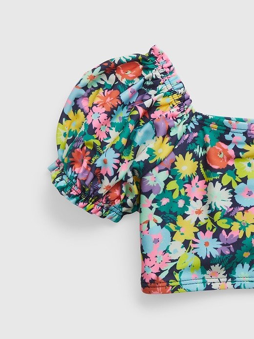 Multi Floral Swim two piece _1