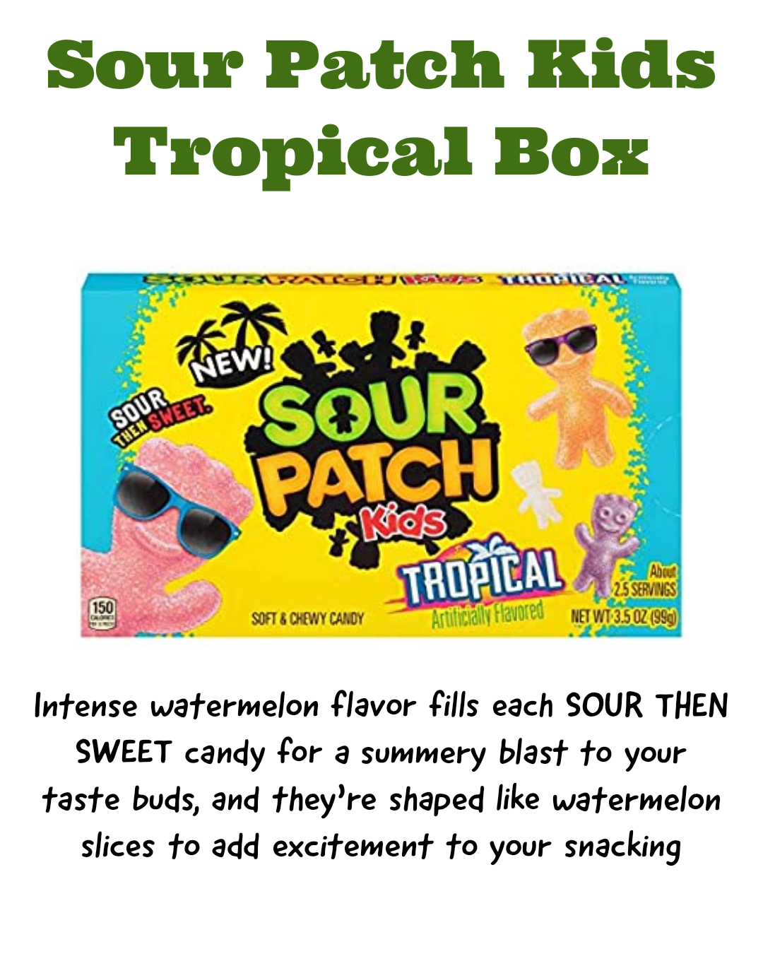 Sour Patch Kids Tropical Box 99g_0